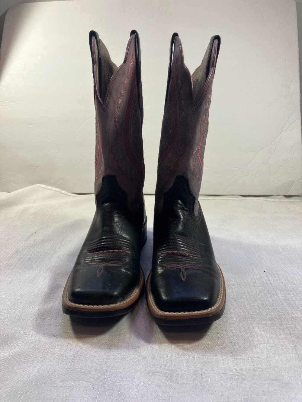 LIKE NEW! Worn Once! Ariat Women's Primetime Boots, Dark Java/Petal Pink, Size 7 - Picture 3 of 14